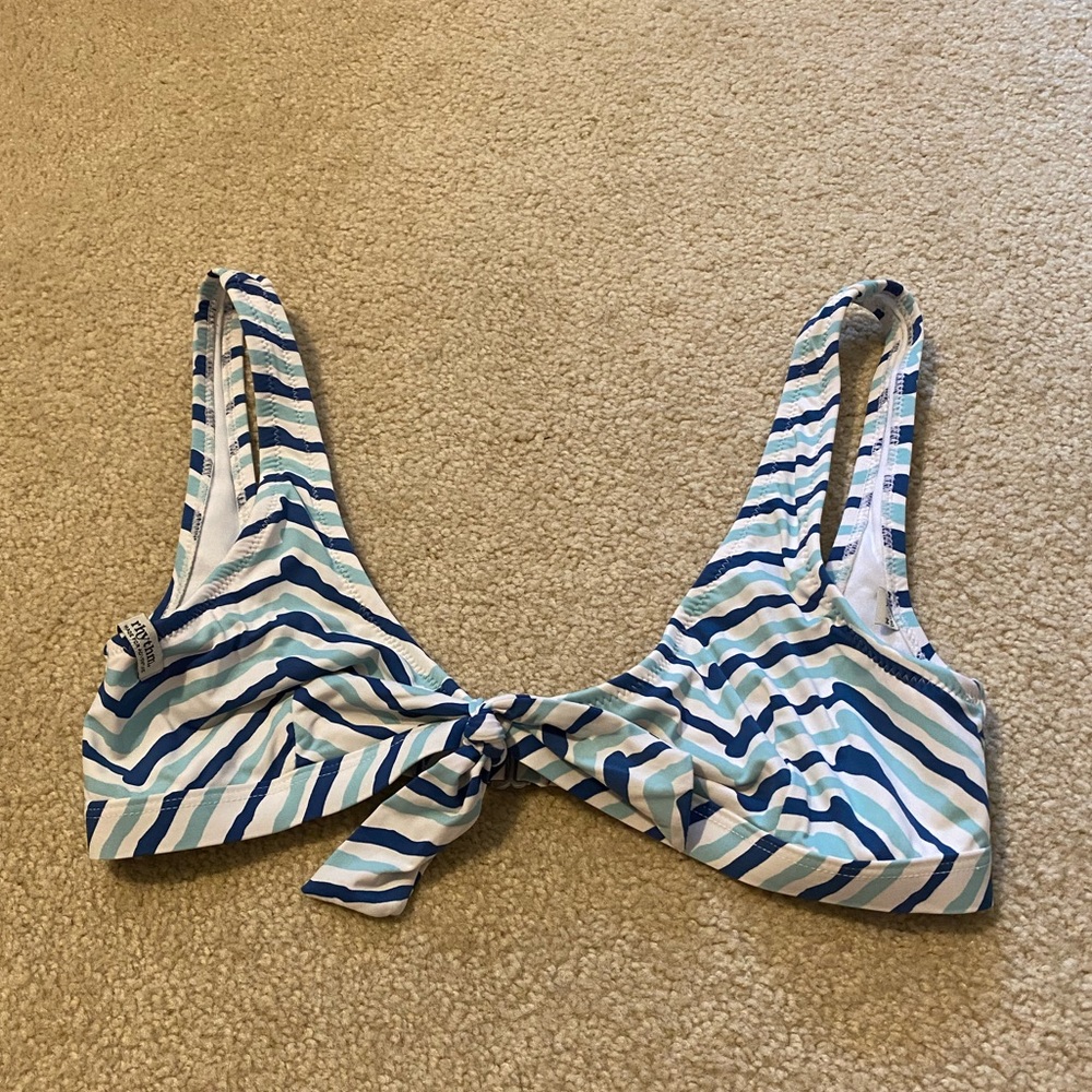 Rhythm Front Tie Bikini Top